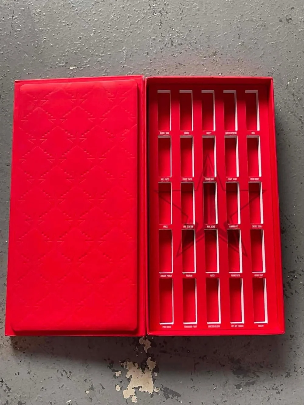 Jeffree Star Lip Kits & Vault Boxes & Display (EMPTY)